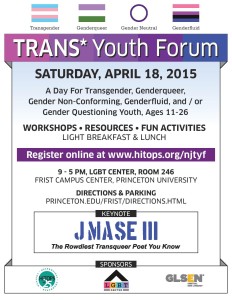 Trans Youth Forum Flyer - for FB